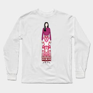 Kim Ji Won Outfit From Queen Of Tears Korean Drama Long Sleeve T-Shirt